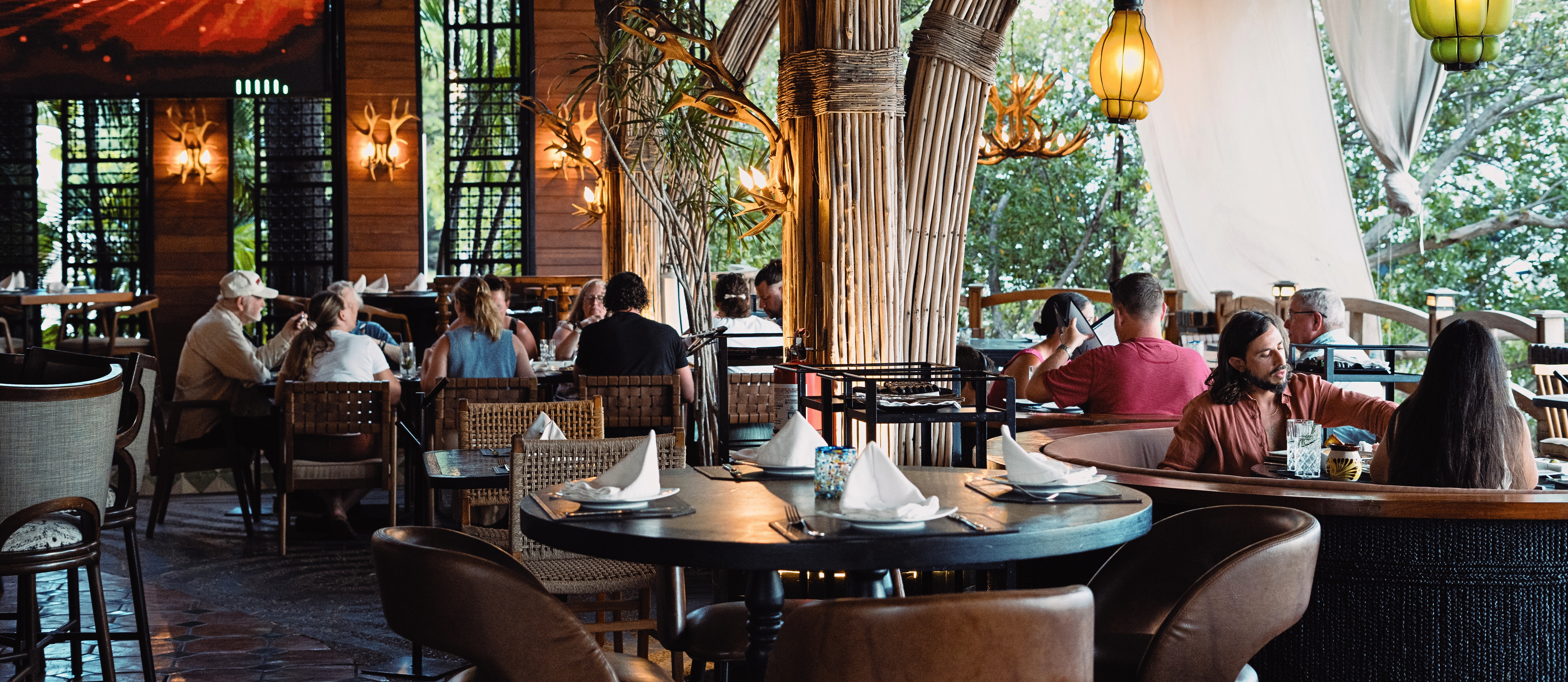 Salón del restaurante — Mochomos